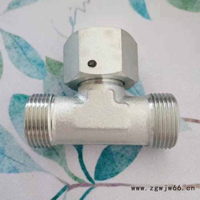 英振 卡套式管过渡接头 过渡直通液压接头 管件过渡接头 液压 碳钢卡套油管接头图4