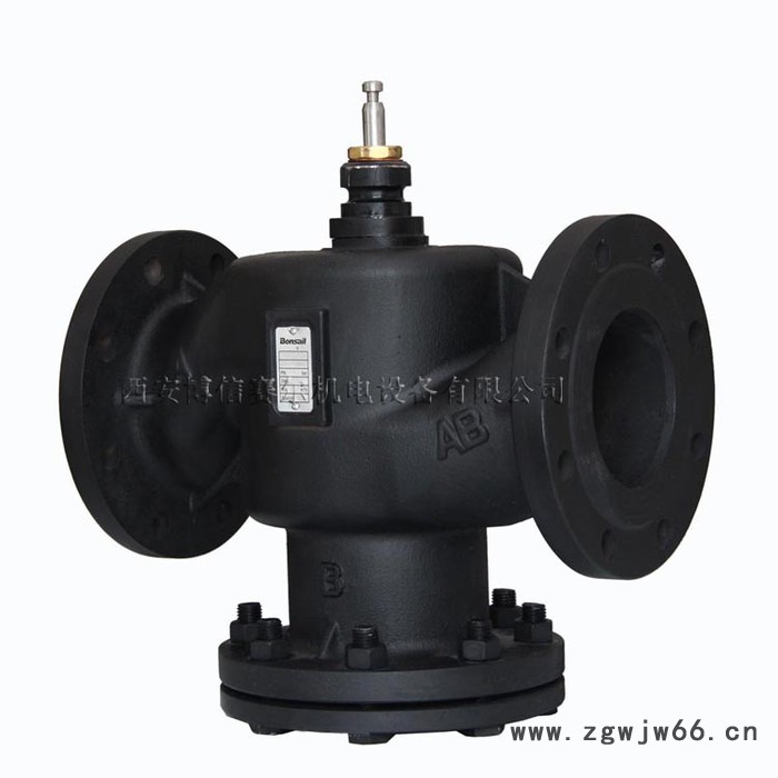 霍尼韦尔温控阀 VVH50.200+ML7421 直通单座调节阀 电动三通合流阀 电动三通分流阀 电动三通比例阀图7