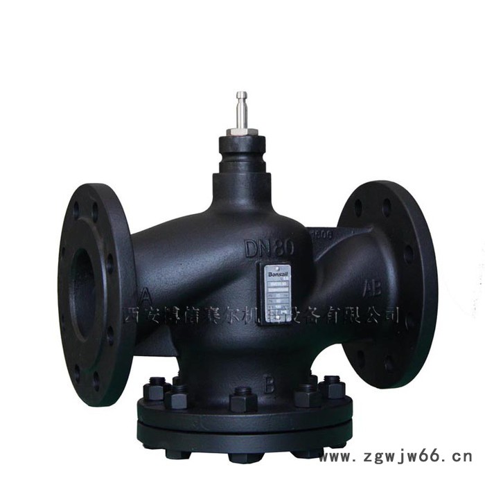 霍尼韦尔温控阀 VVH50.200+ML7421 直通单座调节阀 电动三通合流阀 电动三通分流阀 电动三通比例阀图4