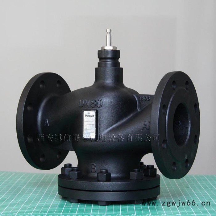 霍尼韦尔温控阀 VVH50.200+ML7421 直通单座调节阀 电动三通合流阀 电动三通分流阀 电动三通比例阀图3