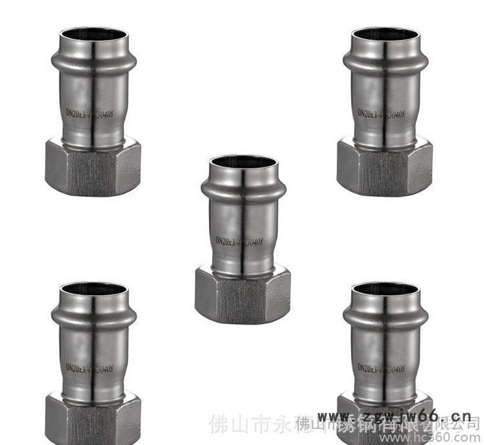 不锈钢内螺牙直通接头|美标不锈钢内牙直通管件|水管内牙直通接头图3