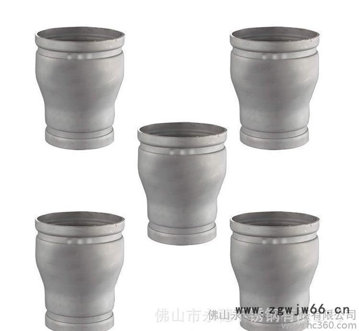 304沟槽异径直通|卫生级直通管件|不锈钢异径直通水管管件厂图2