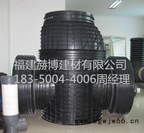 塑料检查井 直通流槽污水井400图2