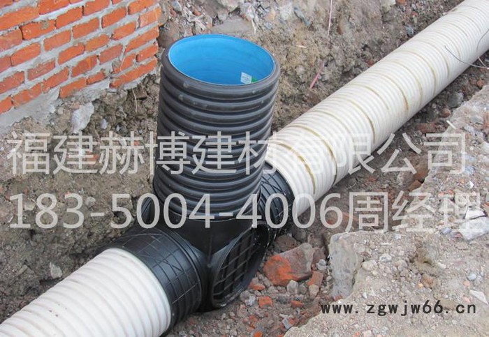 塑料检查井 直通流槽污水井400图3