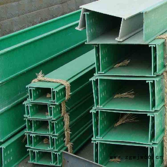 防腐桥架 槽式玻璃钢电缆桥架 玻璃钢槽式直通桥架 拉挤玻璃钢电缆桥架图3