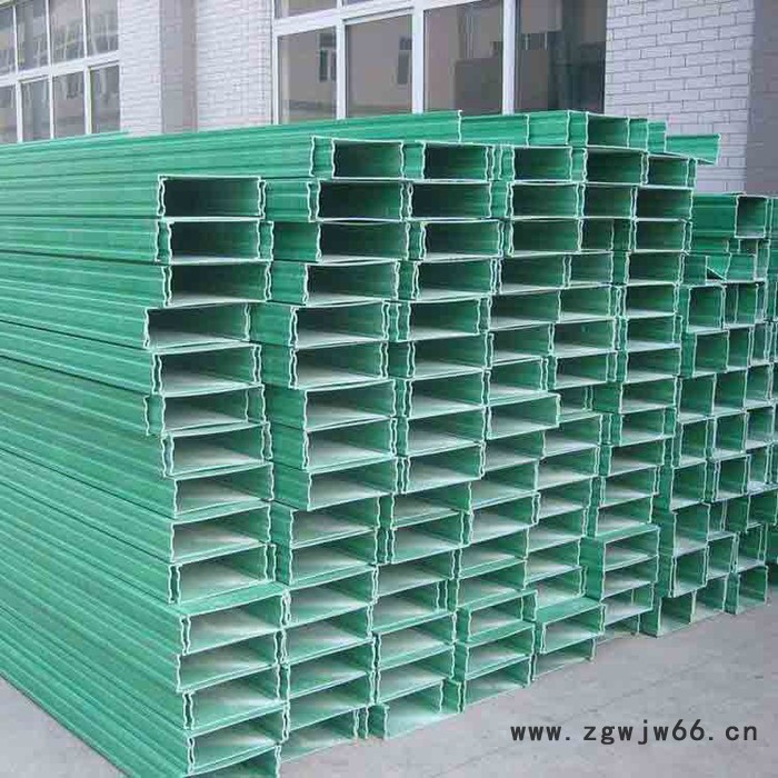 防腐桥架 槽式玻璃钢电缆桥架 玻璃钢槽式直通桥架 拉挤玻璃钢电缆桥架图2