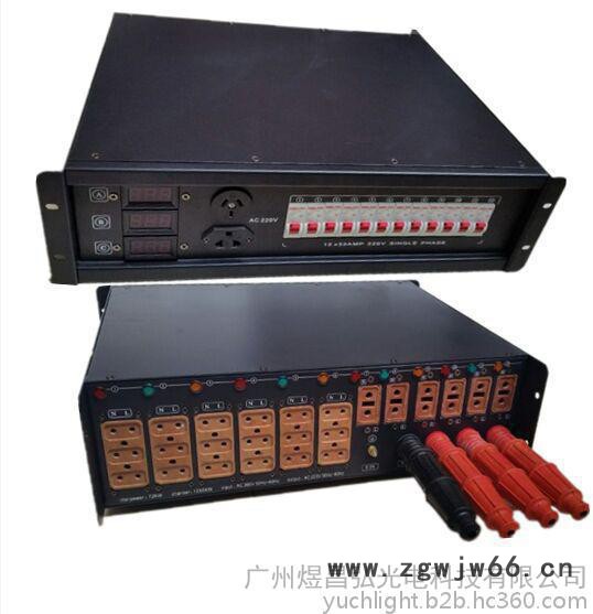 煜昌弘YCH-1206D电源直通箱 12路电源直通箱 12路配电箱 6路10A+6路40A电源供电箱图3