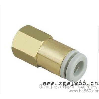 【】高端KJF内螺纹直通  快插快速终端SMC 迷你接头 气