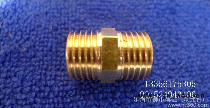 黄铜内丝接头 直通内丝 内牙直通  1/4内丝直通图3