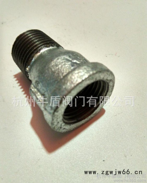 镀锌内外接头一头内丝一头外丝直通接头镀锌配件玛钢管件图3