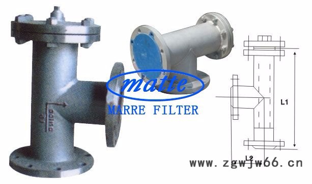 Pall/颇尔 DN80 直通篮式过滤器 法兰连接 ** 可定制图7