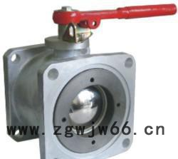 Q41F直通铝槽车球阀