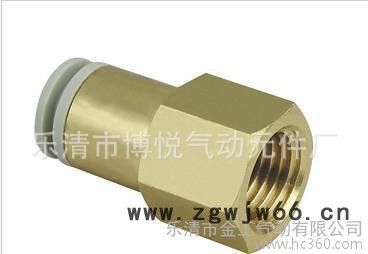 SMC气动快插接头内螺纹直通接头KQ2F16-04图2