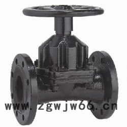 直通式衬胶隔膜阀 EG46J衬胶隔膜阀 直通式隔膜阀 上海冠图2