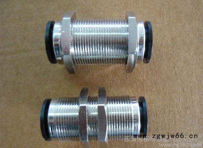 [**]PM 直通穿板快插接头 插6MM的穿板快速接头 穿板图2