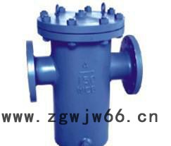 法兰直通蓝式过滤器/直通平底蓝式过滤器/弧底蓝式过滤器图2