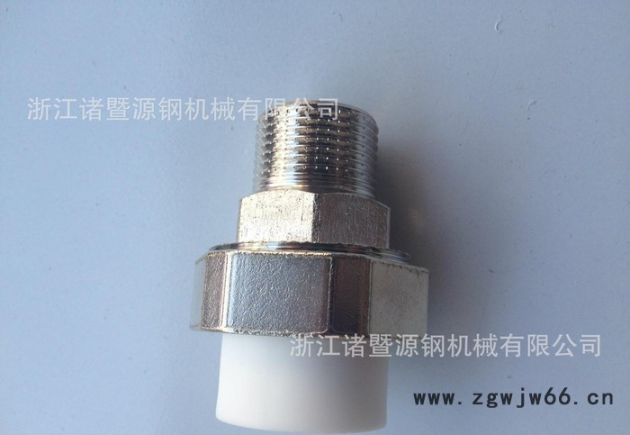 PP-R铁质25m活接大外丝，补芯，内外丝，对丝，直通三通，弯头图3