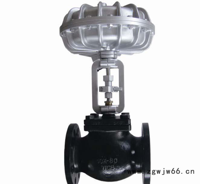 直销气动薄膜直通单座调节阀图3