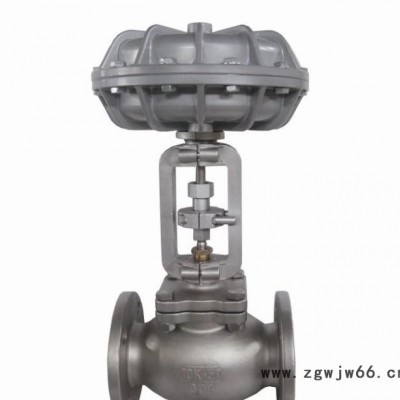 直销气动薄膜直通单座调节阀