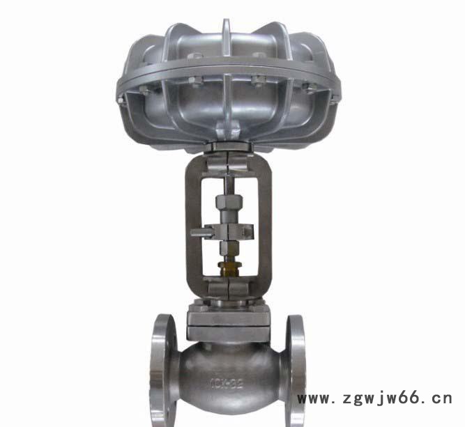 直销气动薄膜直通单座调节阀图2