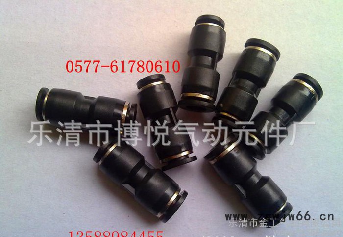 气动元件塑钢接头等径直通快插接头气动接头PU10图3