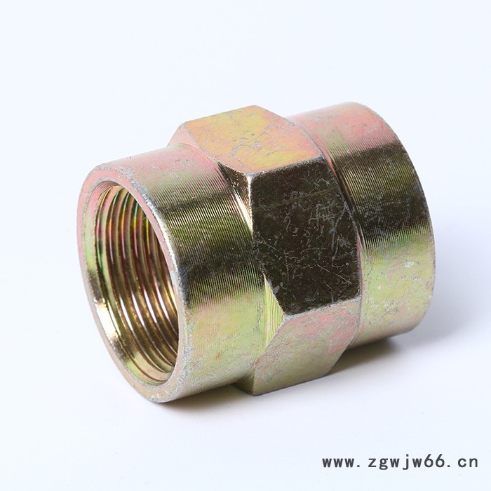 厂家现货 英制内丝直通管箍 碳钢 内丝直接 量大优惠图2