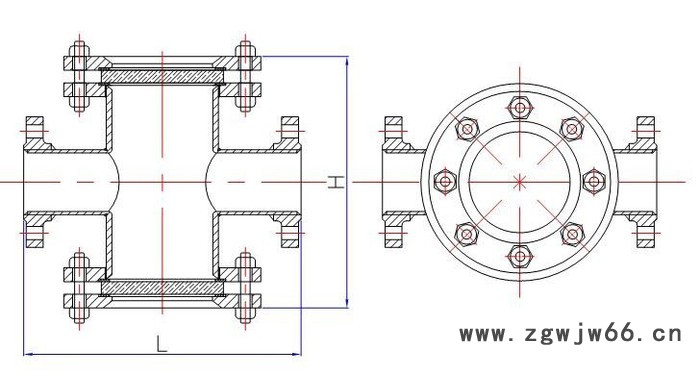 供应江苏常州碳钢SG-ZT型管道直通视镜结构图实拍图片图2