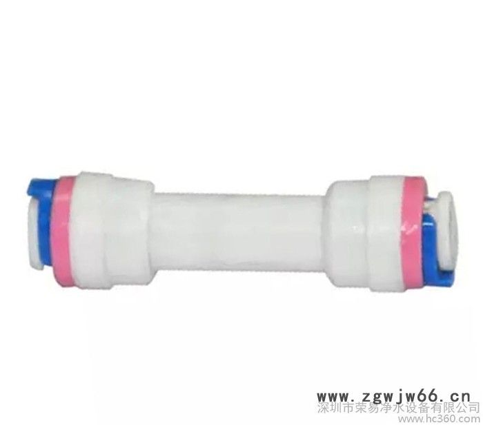 一字型逆止阀  快接逆止阀 双逆止阀 纯水机配件 直通止回阀图2