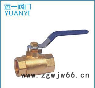 生产 Q11F DN15黄铜球阀 上海远一国标直通式球阀图3