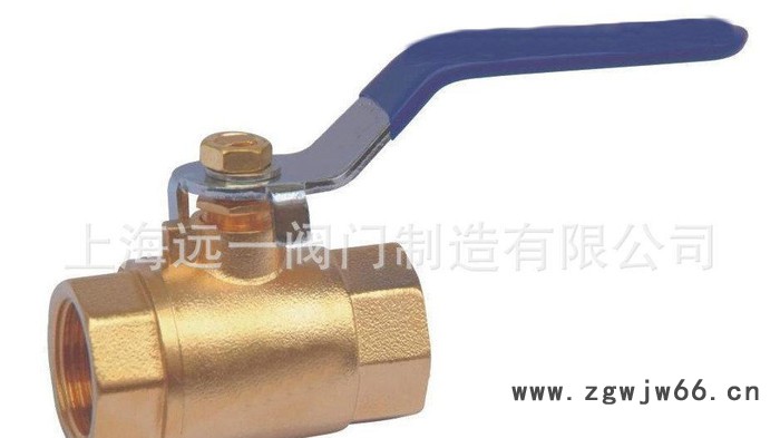生产 Q11F DN15黄铜球阀 上海远一国标直通式球阀图2