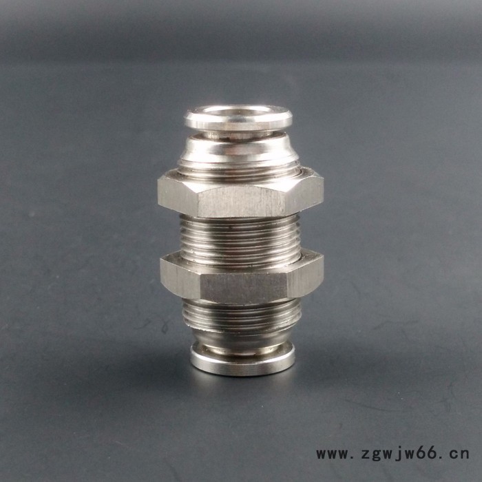 **路伟气动元件全牙隔板直通 气动接头 快插接头图8