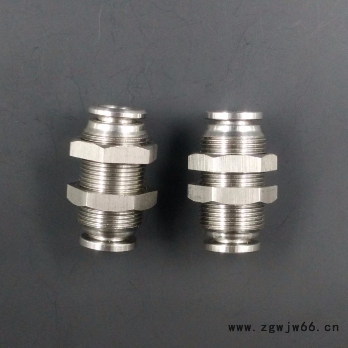 **路伟气动元件全牙隔板直通 气动接头 快插接头图6