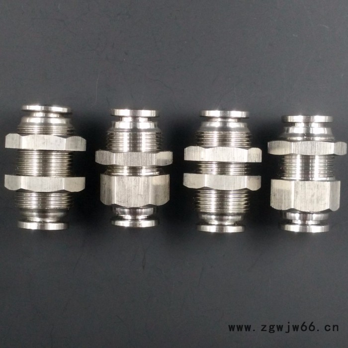 **路伟气动元件全牙隔板直通 气动接头 快插接头图5