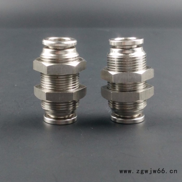 **路伟气动元件全牙隔板直通 气动接头 快插接头图7