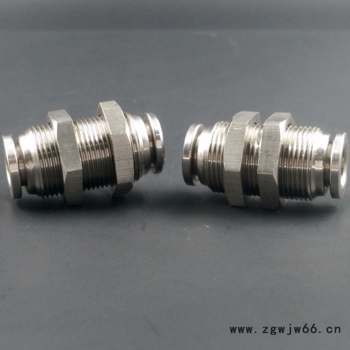 **路伟气动元件全牙隔板直通 气动接头 快插接头图4