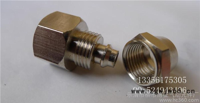 内丝快拧接头 内螺纹直通接头 内牙气动接头图2