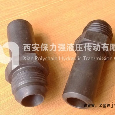 高压液压接头.卡套式端直通液压接头,管接头