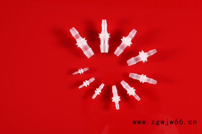 异径接头变径直通快插接头二通水管接头直通接头塑料PP软管接头1/16-11/32 润泽流体图3