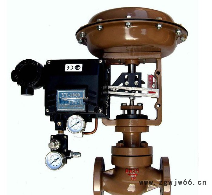 杭州直销ZXP型自力式气动薄膜直通调节阀 （单座/双座/套筒图1