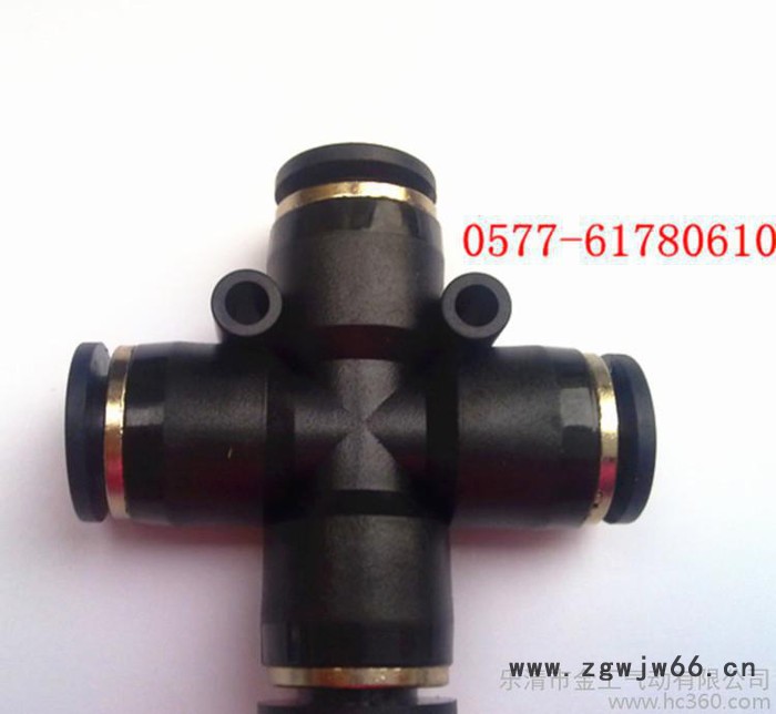 【黑色**】隔板直通接头/带锁母接头/隔板快插接头PM6图3