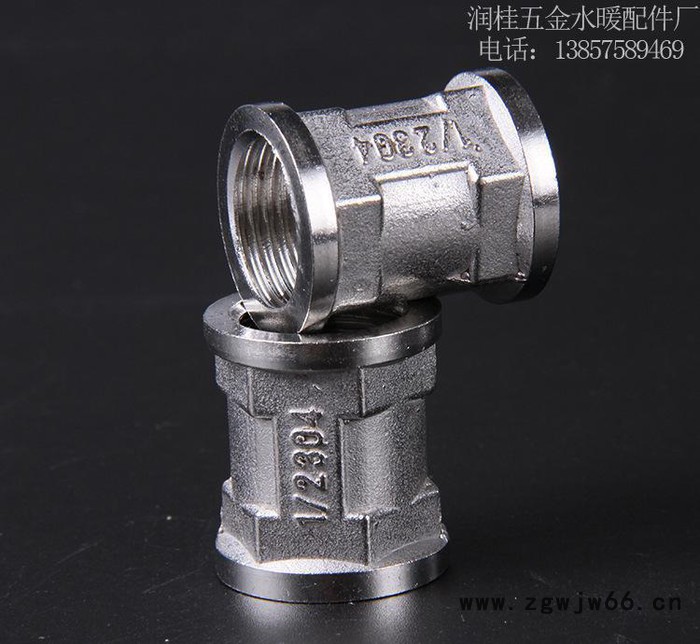 **不锈钢4分内丝直接快接直通接头DN15五金配件图2