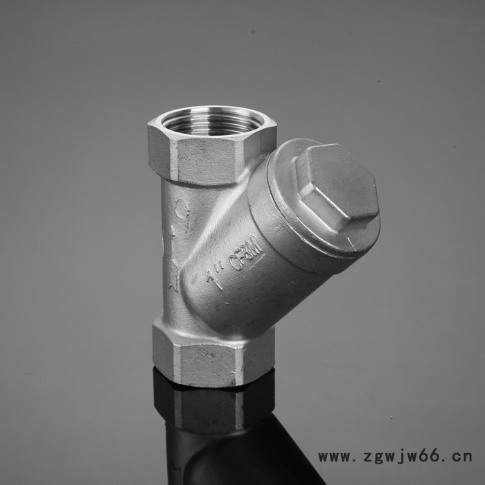 直销 不锈钢 Y型过滤器 丝扣过滤器 直通式过滤器图2