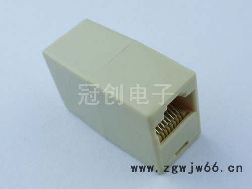 供应直通式RJ45连接器 两端RJ45母座网络RJ45连接器 屏蔽直通式网络插座图7