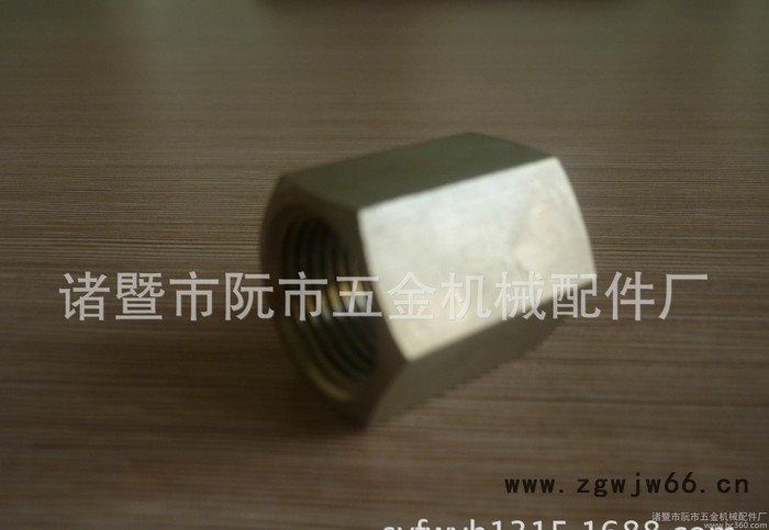 数控加工内丝黄铜直接 内牙直通接头 内牙六角管古图3