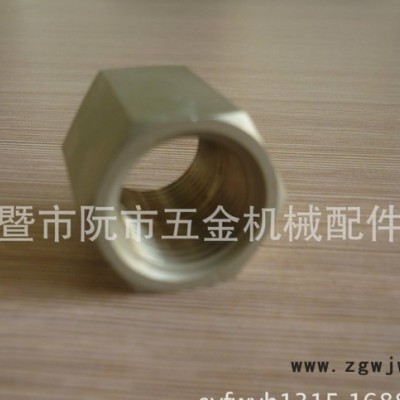 数控加工内丝黄铜直接 内牙直通接头 内牙六角管古