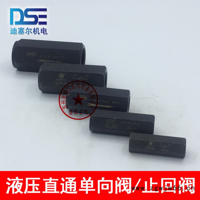 液压直通单向阀CIT-02 CIT-03 CIT-04 CIT-06 CIT-08 CIT-10 12图3