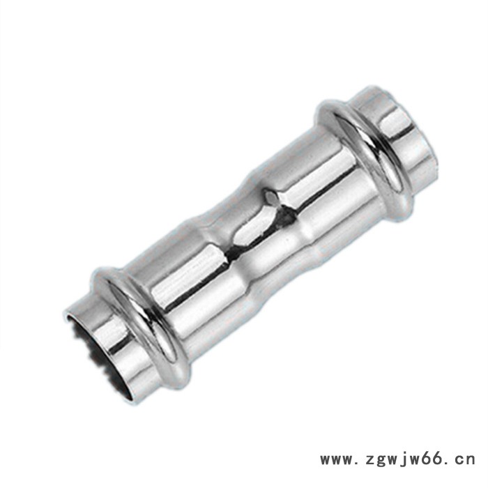 不锈钢卡压式304管件双卡压等径直接接头快速直通自来水管转接头 不锈钢直通图4