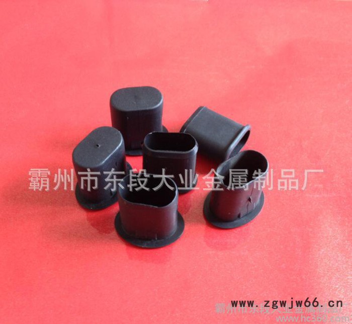 锌钢护栏腰圆管防水堵通、直通图2