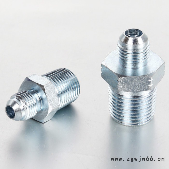 直销美制螺纹/英管螺纹锥面扩口接头45°90°直通、弯头接头图2