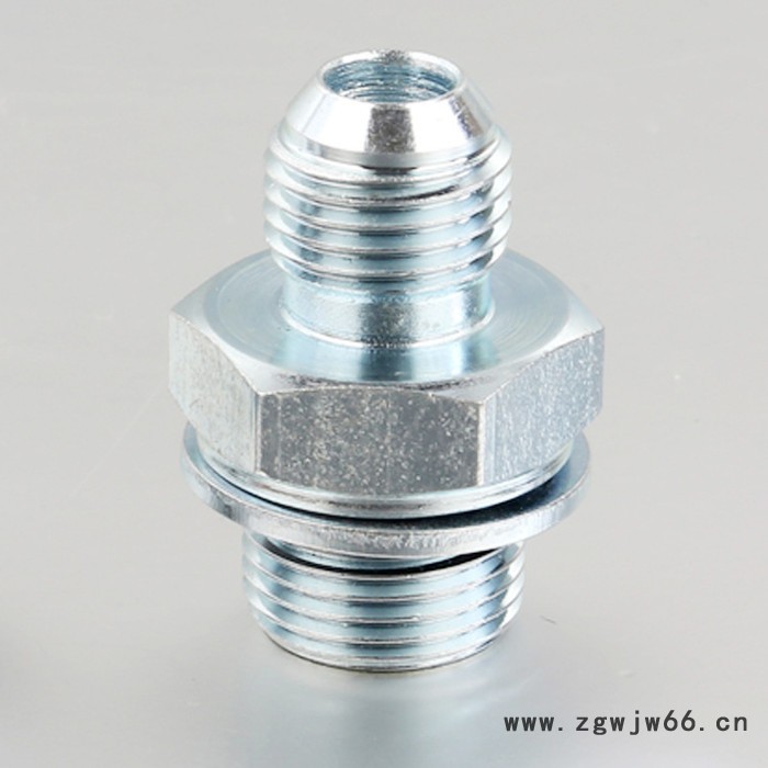 直销美制螺纹/英管螺纹锥面扩口接头45°90°直通、弯头接头图3